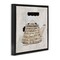 Stupell Industries Coffee & Tea Kettle Phrases Floating Frame By Carol Robinson